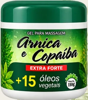 Gel para massagem Arnica e Copaíba Extra Forte