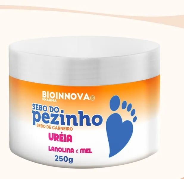 Sebo do Pezinho com ureia, lanolina e mel